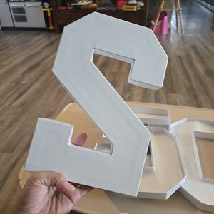 4 Paper Mache Containers for Candy, Cupcake Holder for Treats Numbers